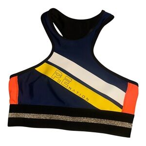 P.E Nation Multicolor Racerback Sports Bra